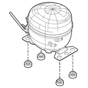 Refrigerator Compressor 5304532451