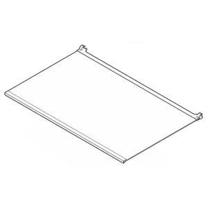 Refrigerator Glass Shelf Assembly (replaces 5304522151) 5304534023