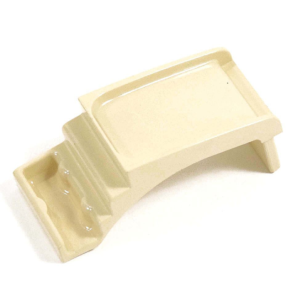 Tappan Part #5316108004, Refrigerator Door Shelf Rail End Cap, Left | 3.95 x 1.65 x 1.55
