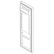 Refrigerator Door Assembly (black) 807460115