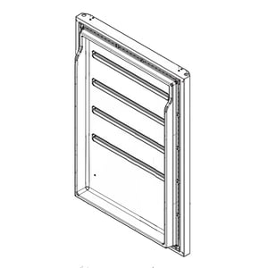 Refrigerator Door Assembly (stainless) 807460122