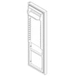 Refrigerator Door Assembly (stainless) for Frigidaire FFSS2615TE3 - Part 807460176