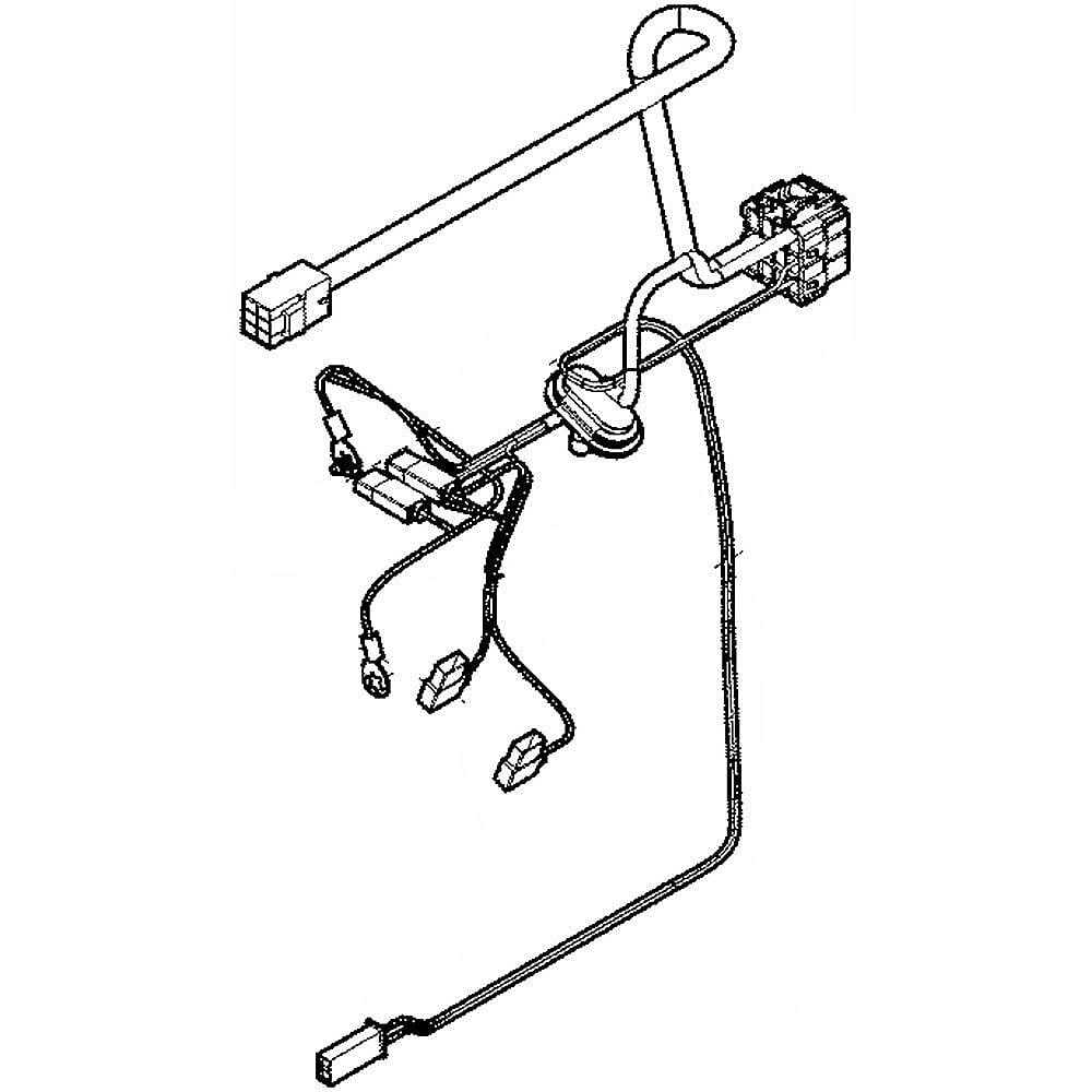 Part #5304521770, Refrigerator Ice Maker Wire Harness / 8.85 x 2.85 x 1.90