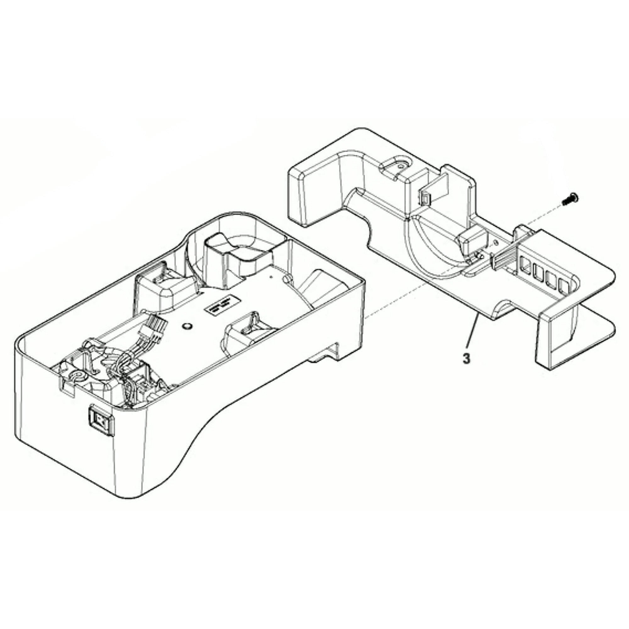 Part #a21755301, Ice Maker, assembly , freezer , twist Tray
