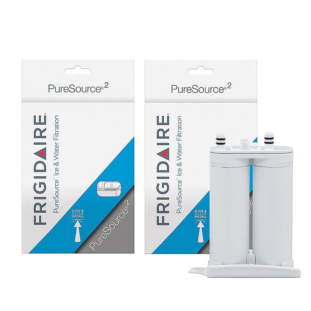 Part #wf2Cb2Pak, Frigidaire Refrigerator Water Filter, 2-Pack / 9.25 x 5.30 x 3.25