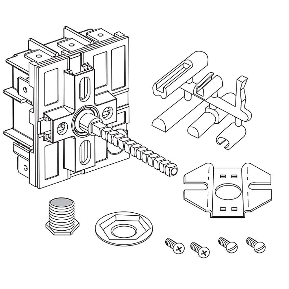 Part #5500-200M, Robert Shaw Infinite Switch Kit 240Vac