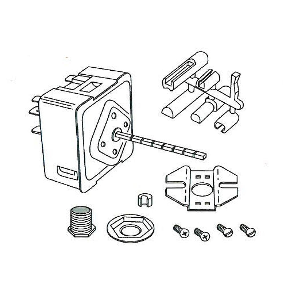 Part #5500-512M, Robert Shaw Range Surface Element Control Switch Kit