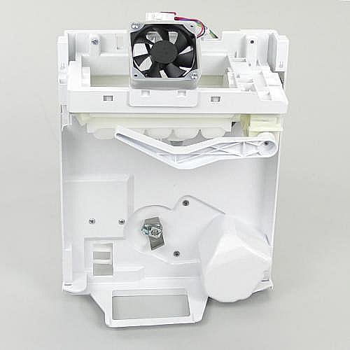 GE Part #4922590200, Blomberg Refrigerator Ice Maker And Aur Motor Assembly