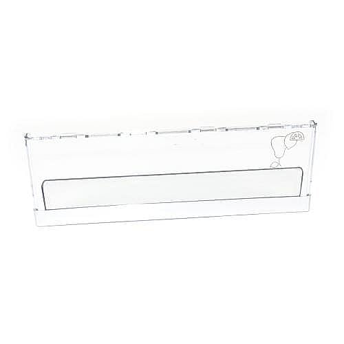 GE Part #4928891000, Blomberg Refrigerator Freezer Stora Drawer Front Cover