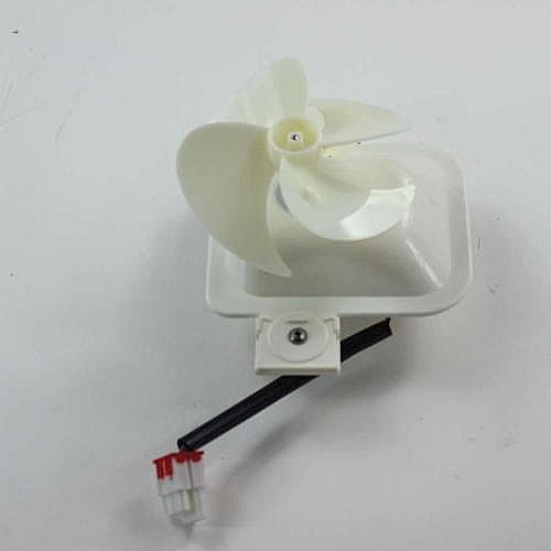 GE Part #4935320600, Blomberg Refrigerator Evaporator Fan Motor Assembly