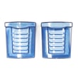 Refrigerator Fresh Saver Air Filter, 2-pack for GE PSS29NHMABB - Part GFSFR02