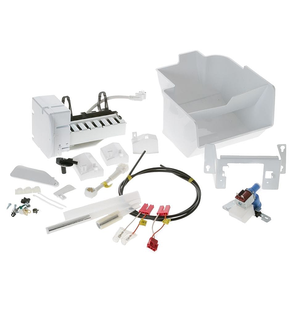 Refrigerator Ice Maker Assembly
