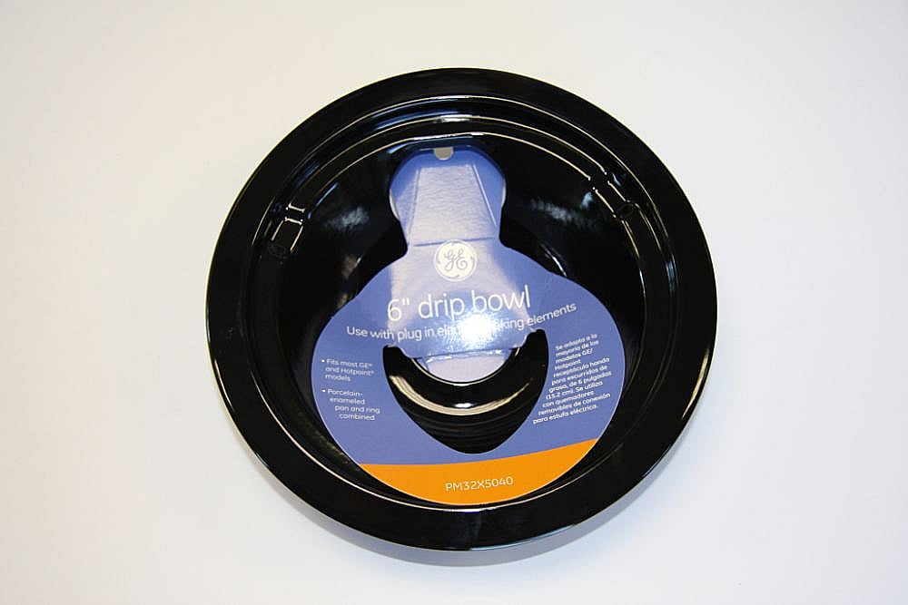 Part #pm32X5040, Range Drip Pan (Replaces 8011, Pm32X5042) / 7.60 x 1.60 x 7.60