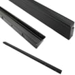 Range Broil Door Handle for GE JB500G*D3 - Part WB15X10225