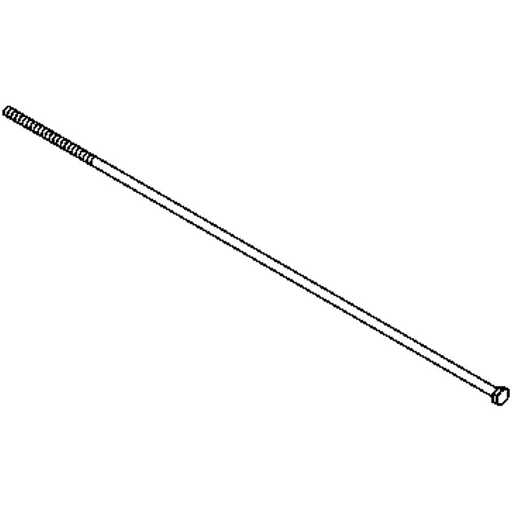 Part #wr01X10256, Refrigerator Roller Adjustment Shaft / 20.00 x 8.00 x 0.40
