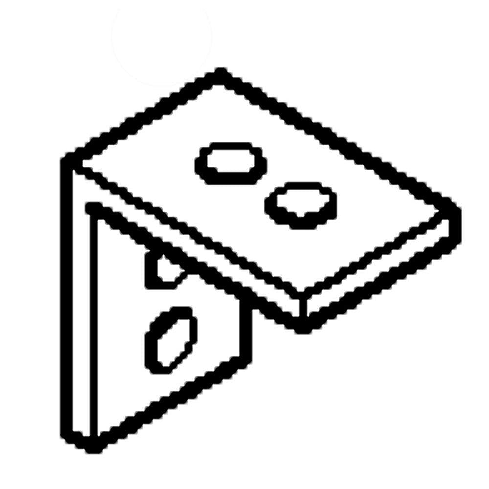 Part #wr01X10825, Refrigerator Anti-Tip Bracket (Replaces Wr02X11130) / 8.00 x 7.50 x 1.50