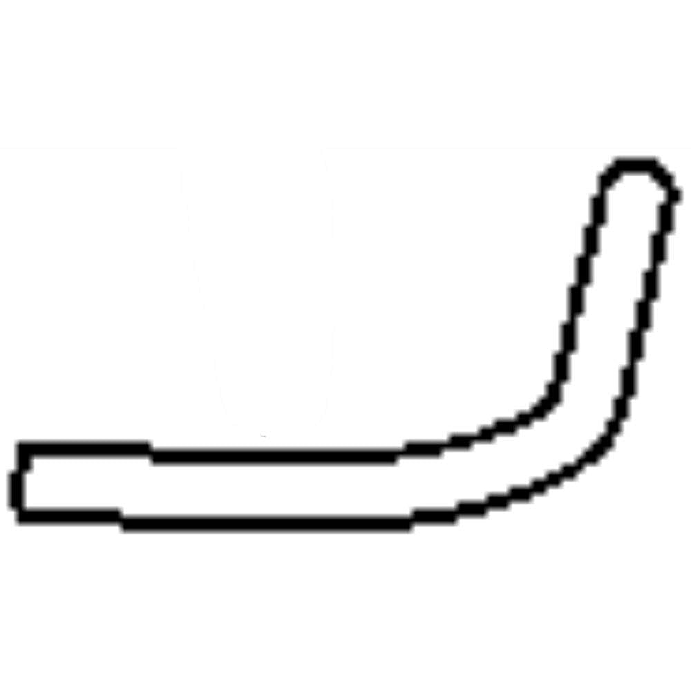 Part #wr01X10880, Discharge Tube / 14.00 x 9.50 x 1.10