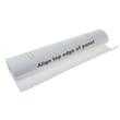 24" Door Panel Template for GE ZIF240NPKAII - Part WR01X30717