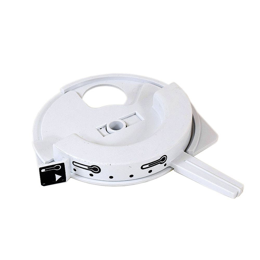 GE Part #wr02X10042, Refrigerator Deli Drawer Temperature Control Slide | 8.00 x 7.50 x 0.70