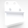 Ge Profile Refrigerator Door Closer Cam (white) WR02X10637
