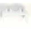 Refrigerator Crisper Drawer Slide Clip for GE PTS22LCSARBB - Part WR02X10864
