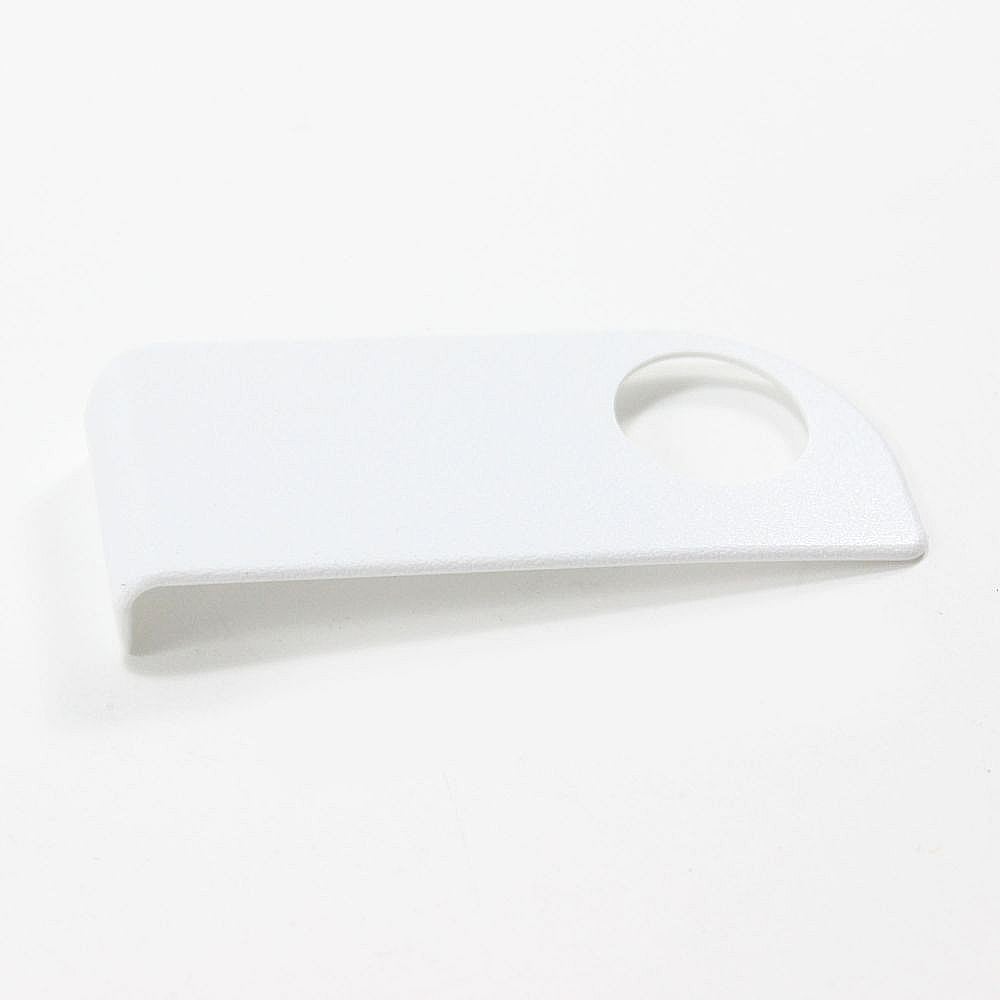 GE Part #wr02X10868, Refrigerator Freezer Door Corner Trim Cap (White) | 6.00 x 6.00 x 0.50