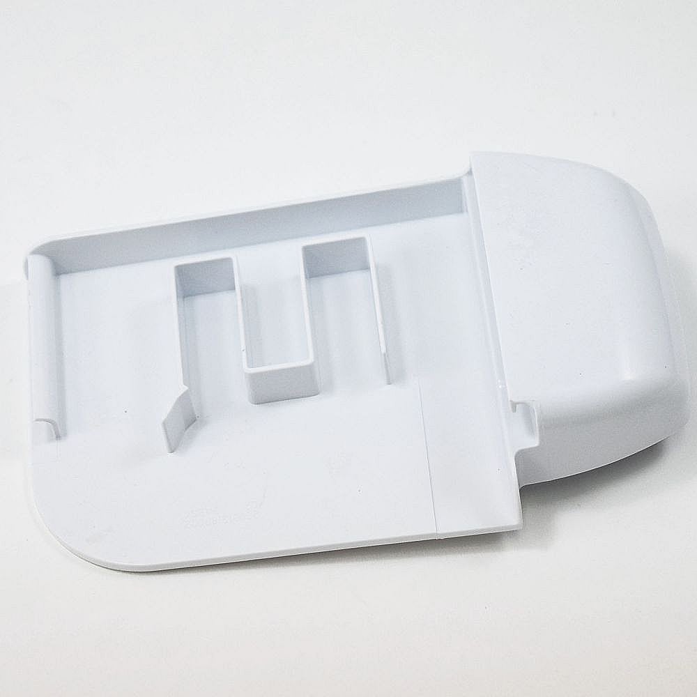 GE Part #wr02X10965, Refrigerator Door Shelf End Cap | 8.00 x 7.50 x 1.80