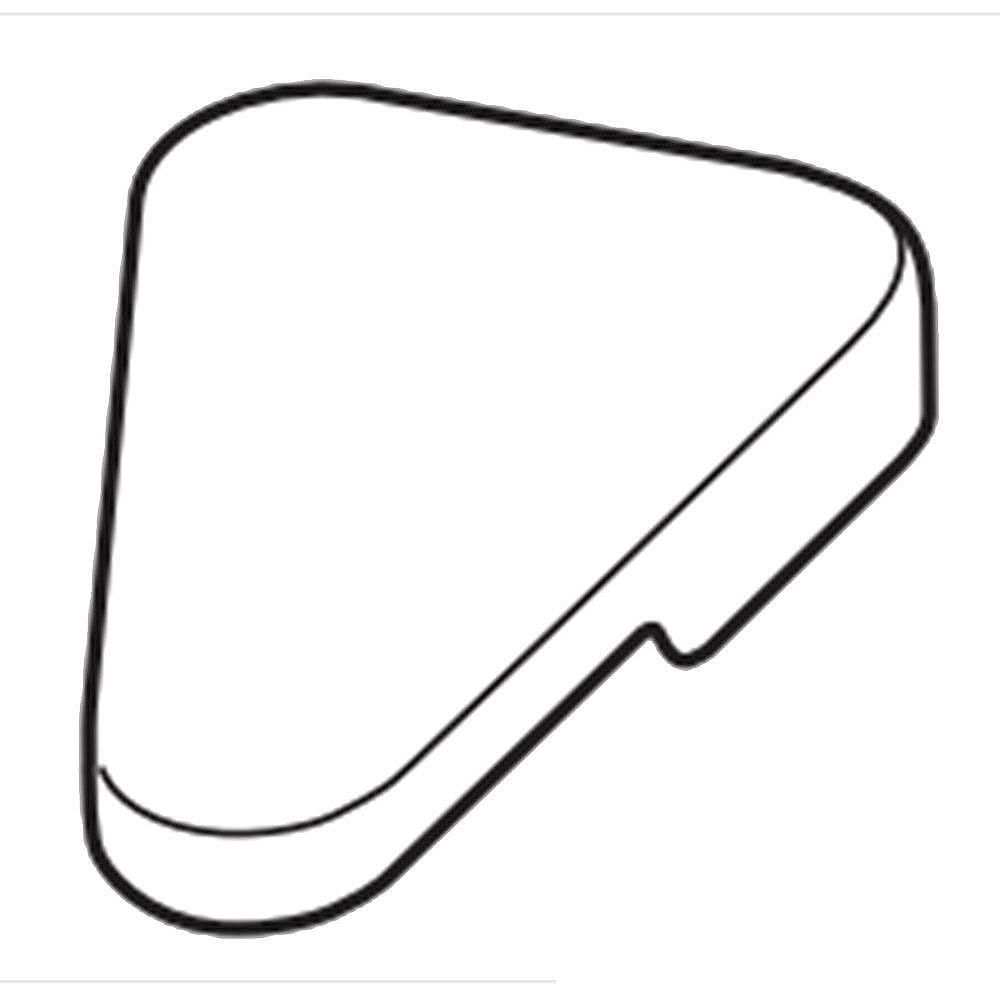 GE Part #wr02X11442, Hin Cover | 6.00 x 6.00 x 0.60
