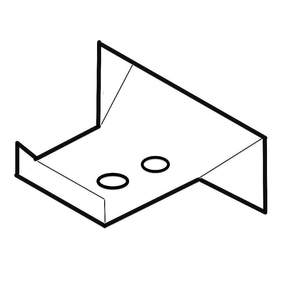 GE Part #wr02X11443, Door Stop | 6.00 x 6.00 x 0.60