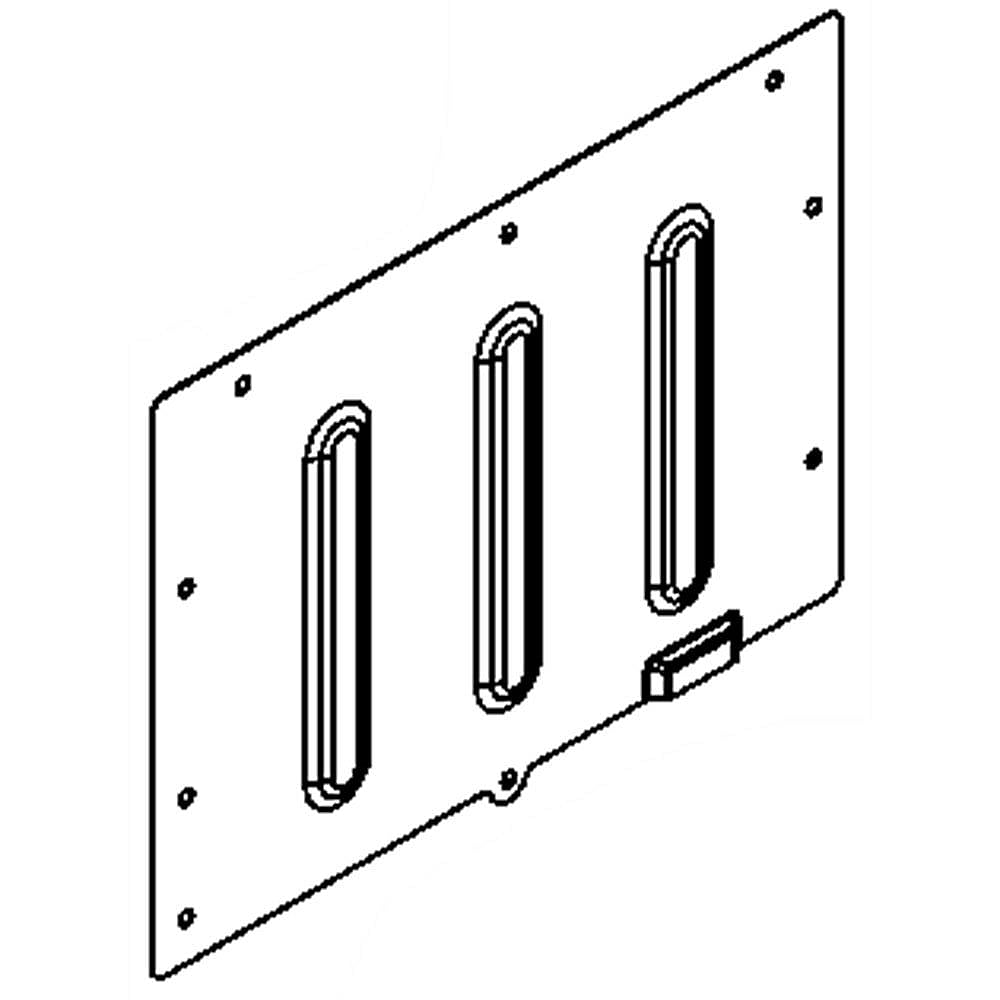 GE Part #wr02X12005, Main Enclosure Board | 11.80 x 10.50 x 3.40