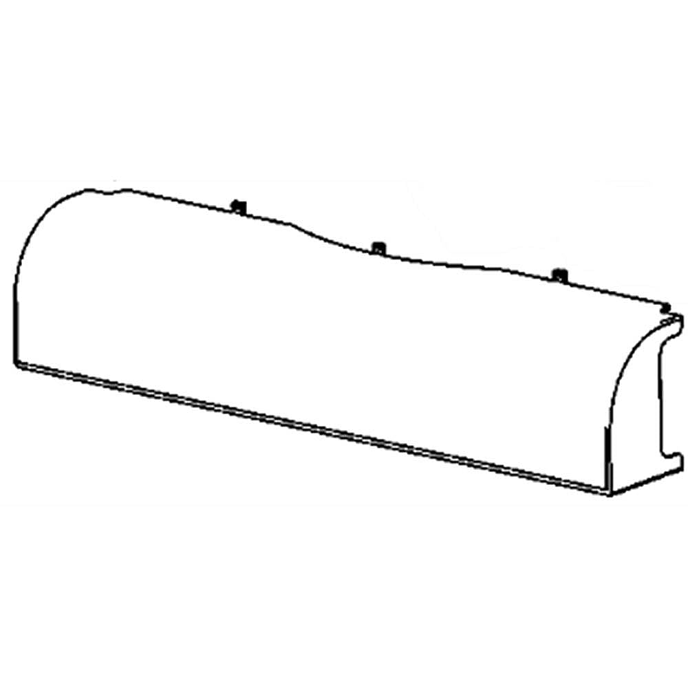 GE Part #wr02X12012, Refrigerator Lamp Shield