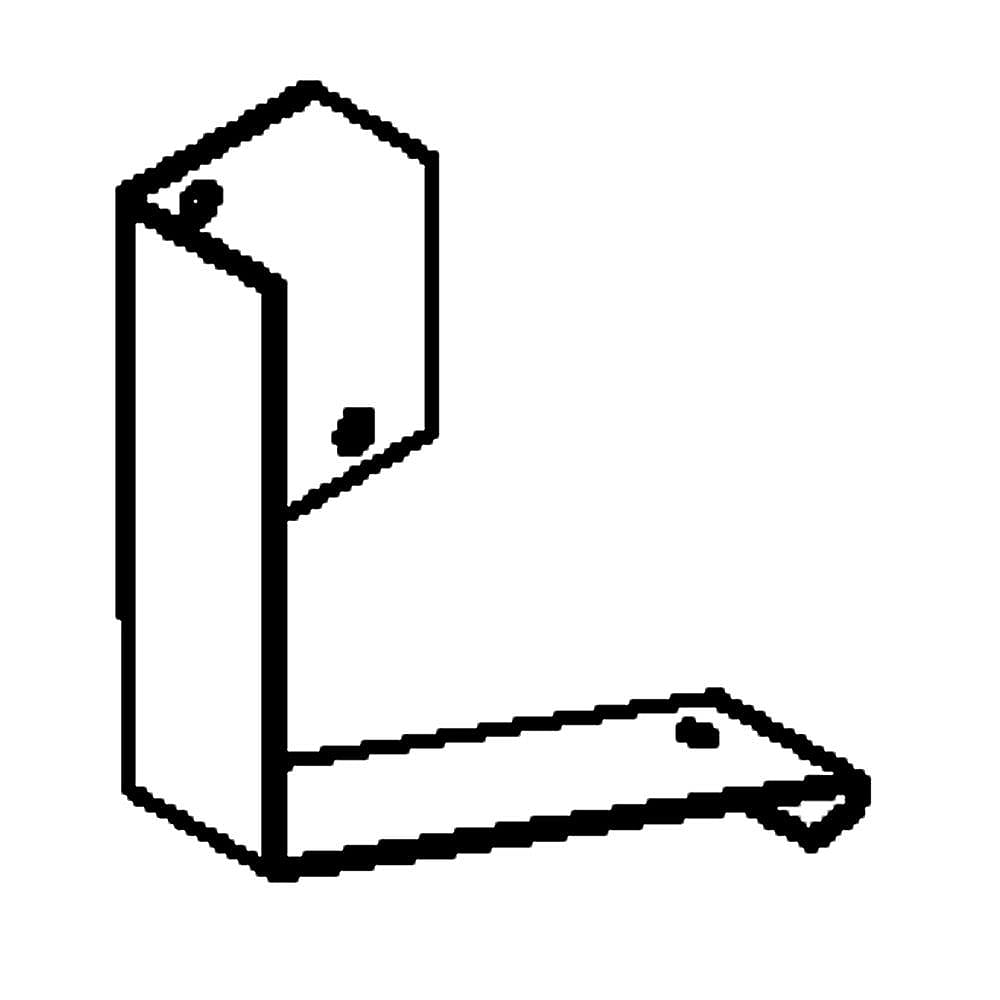 Part #wr02X12198, Refrigerator Water Valve Bracket / 14.00 x 9.50 x 1.00