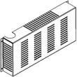 Board Cover for GE ZISP480DHASS - Part WR02X12829