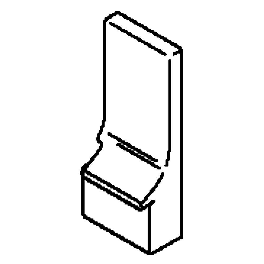 Part #wr02X12856, Foam Block E / 8.00 x 7.50 x 1.70