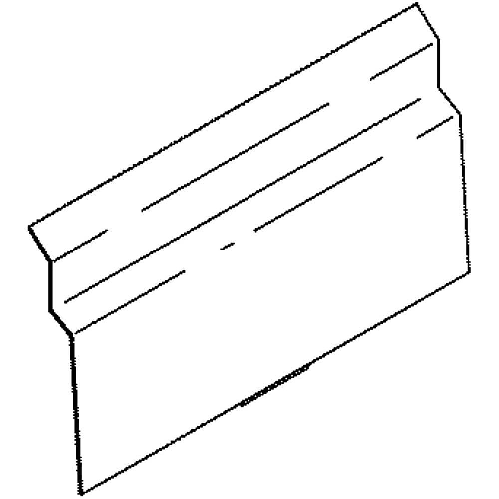 Part #wr02X13142, Refrigerator Water Tank Cover / 30.60 x 10.10 x 3.90