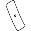 Refrigerator Ice Container Drum Drive Blade for GE ZISP480DXBSS - Part WR02X13320