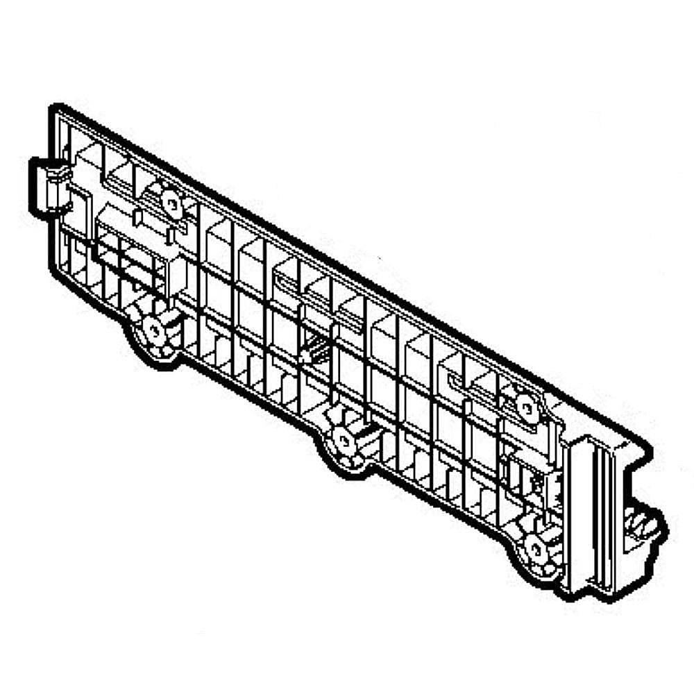 GE Part #wr02X13399, Rail Holder | 24.00 x 10.00 x 1.90