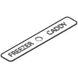 Door Trap for GE PFCS1PJZCSS - Part WR02X13444