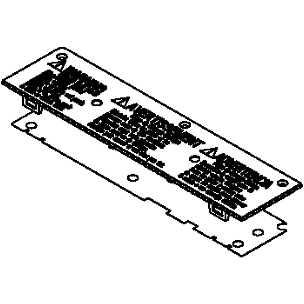 Part #wr02X13741, Pcb Cover Assembly / 14.00 x 9.50 x 0.60