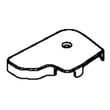 Refrigerator Door Hinge Cover for GE GNS23GSHBFSS - Part WR02X20497