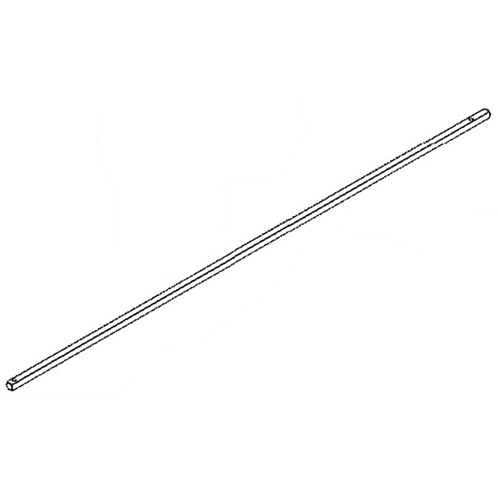 Part #wr02X24923, Refrigerator Freezer Drawer Slide Shaft / 24.90 x 4.60 x 3.30