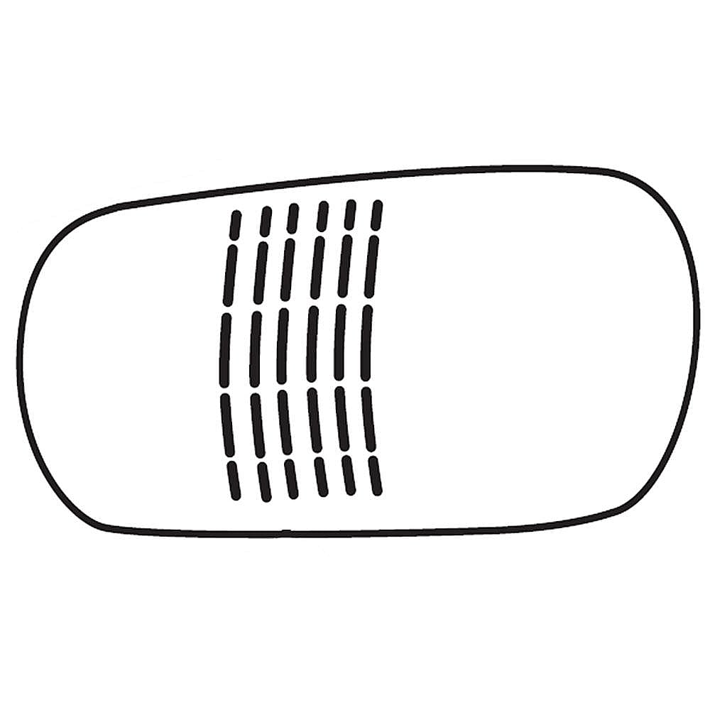 Part #wr02X25098, Ge Refrigerator Sensor Cover