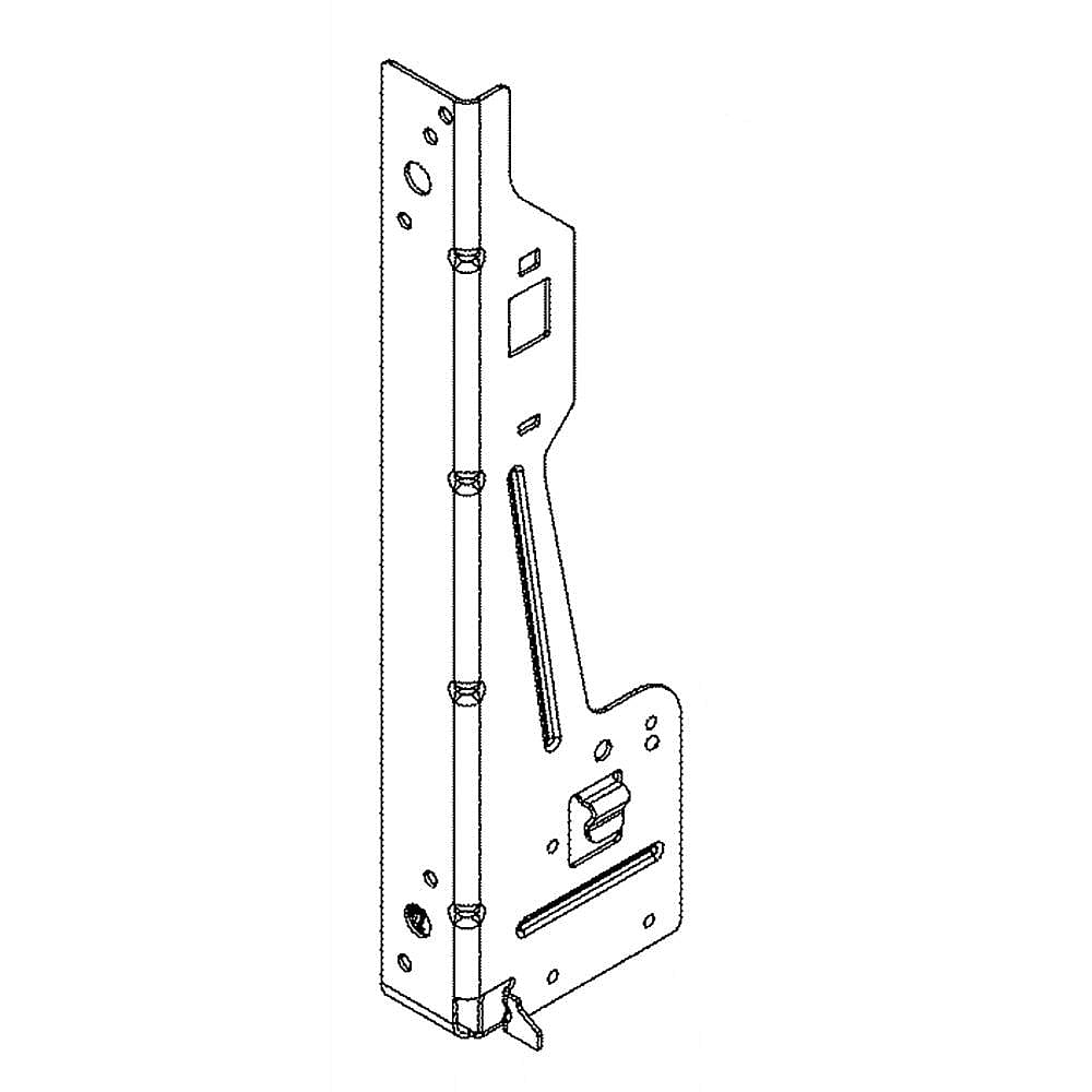 Part #wr02X25185, Refrigerator Door Bracket / 20.00 x 6.00 x 3.40