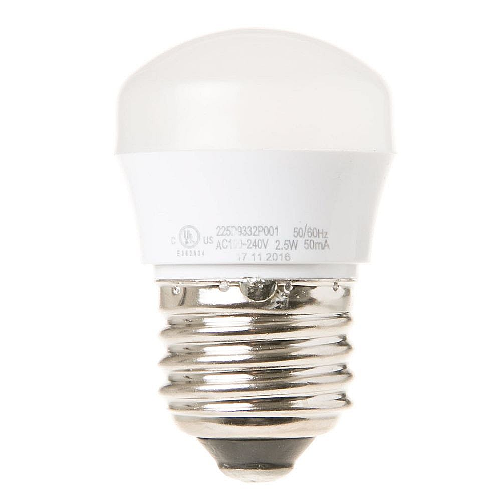 GE Part #wr02X25868, Refrirator Light Bulb | 3.50 x 2.30 x 2.30