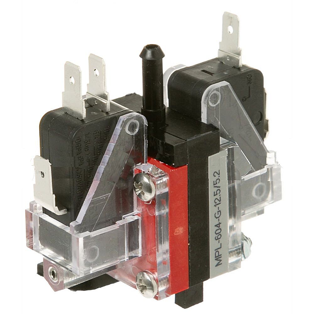 Part #wr02X25989, Ice Maker Drain Pump Pressure Switch / 6.00 x 6.00 x 1.40
