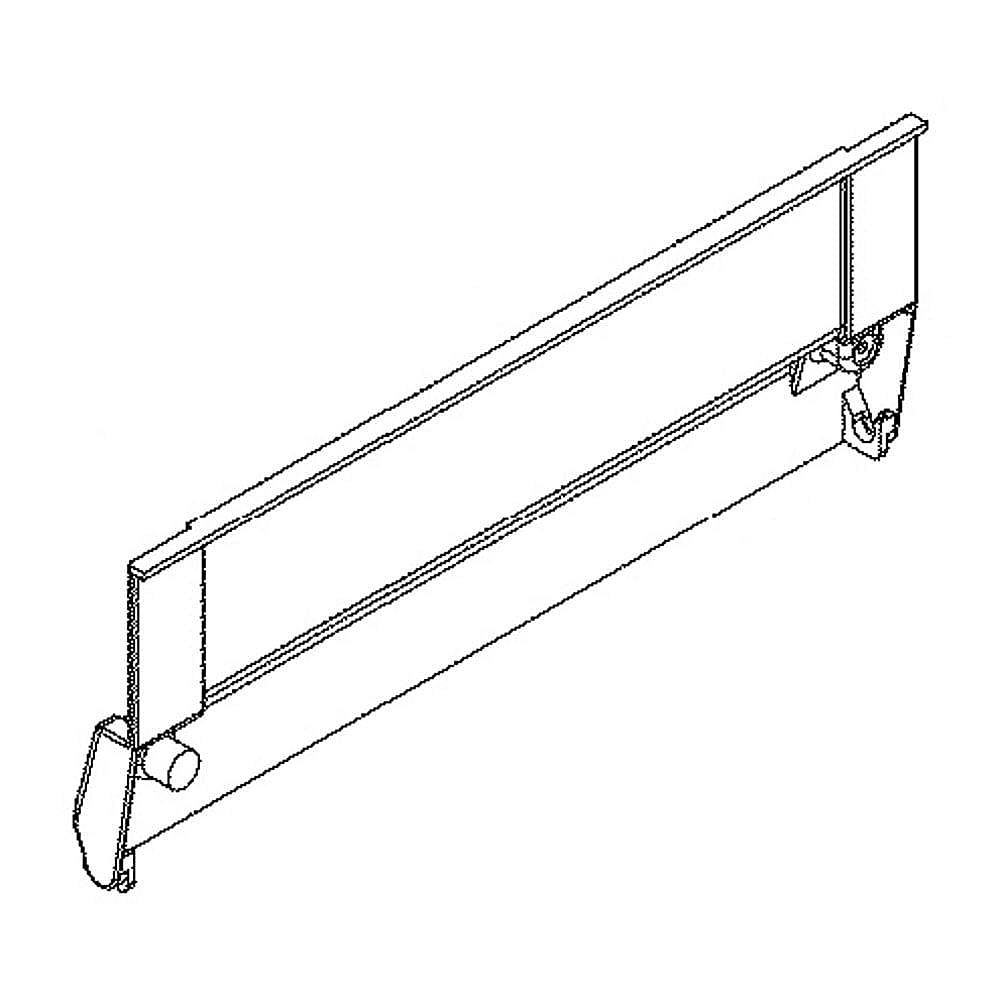GE Part #wr02X26051, Bracket Front