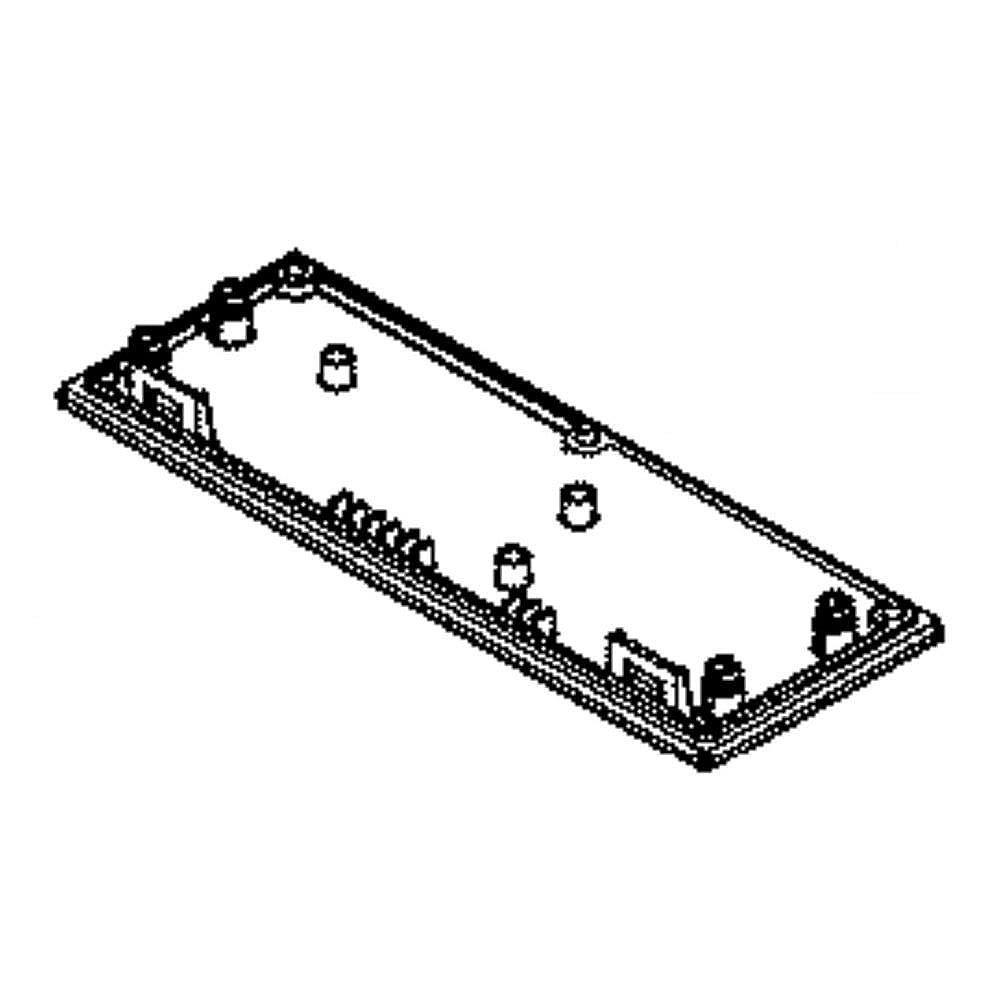Part #wr02X26579, Refrigerator Cover Bottom / 8.00 x 7.50 x 0.70