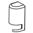 Trim Rotatin for GE PFD28KYNBFS - Part WR02X27872
