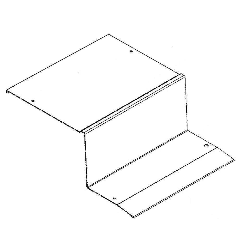 Part #wr02X29042, Ice Maker Cover 18–in