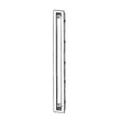White Center Cantilever Track Trim for GE PVD28BYNFS - Part WR02X31862